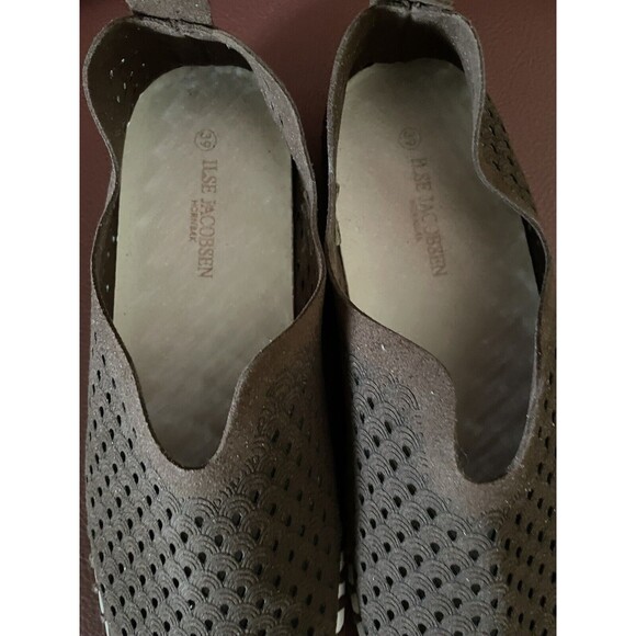 Isle Jacobson The Tulip Shoes Brown Size 8.5/39. - Picture 3 of 8